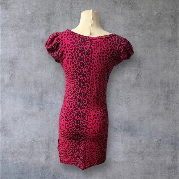 Pink Cheetah Print Dress - Picture 6 of 6